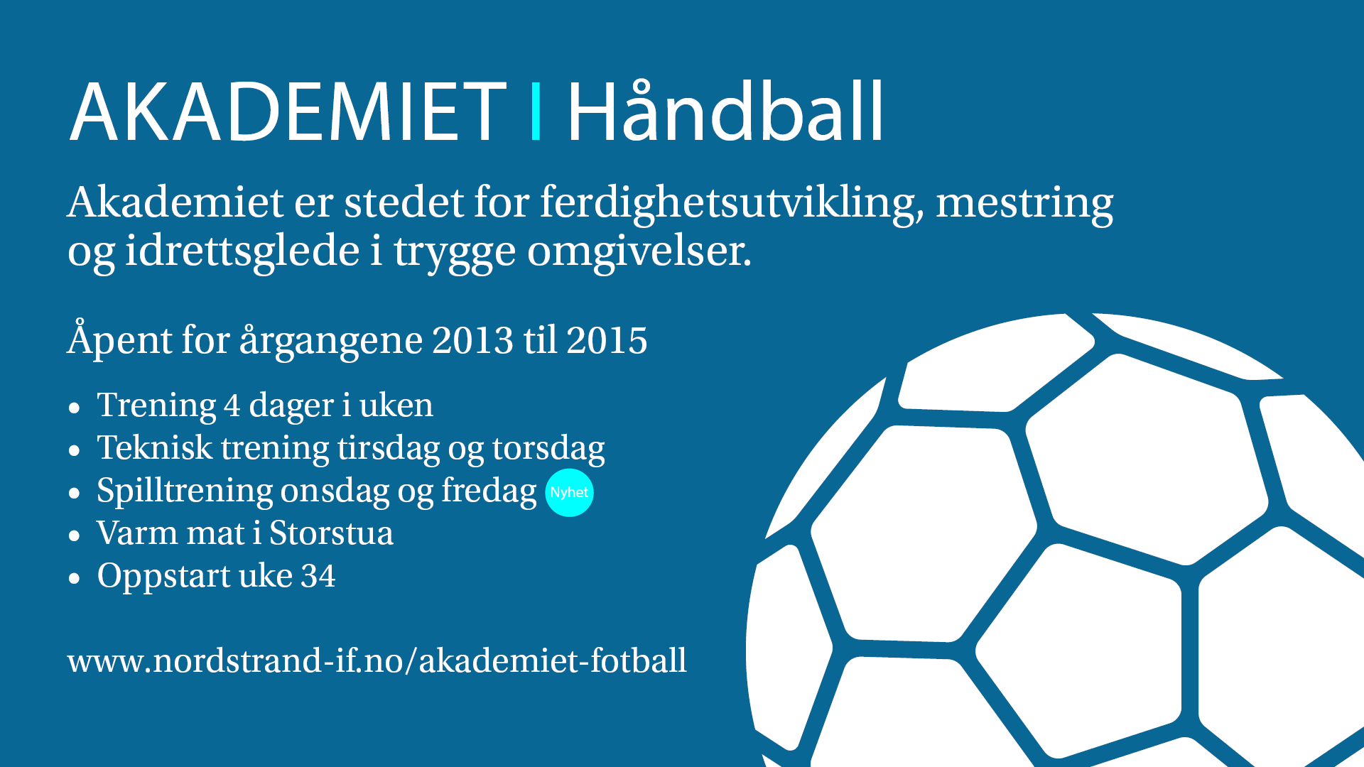 Håndballakademiet 2025-26