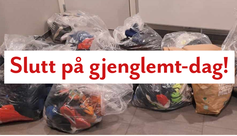 Slutt på gjenglemt-dag!