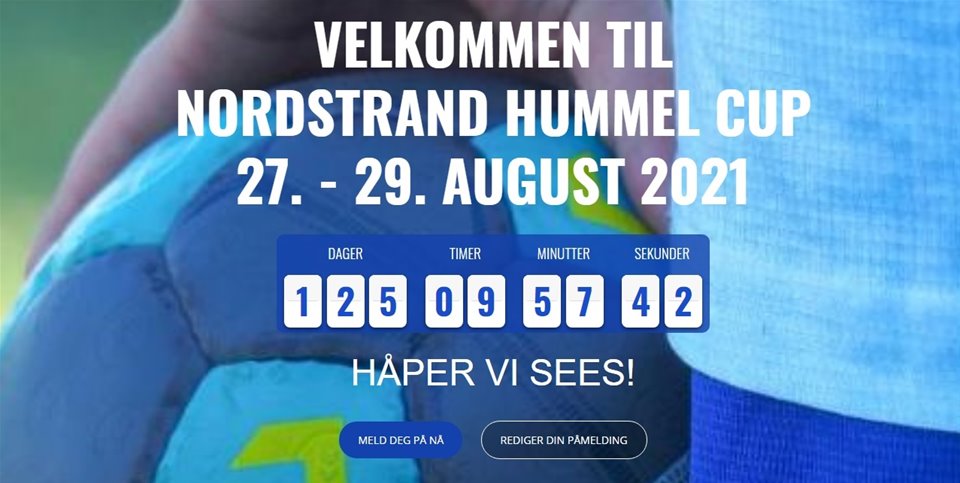 Velkommen til Nordstrand Hummel cup 2021