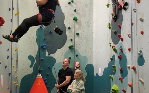 Allsport klatring med Kolsås klatreklubb
