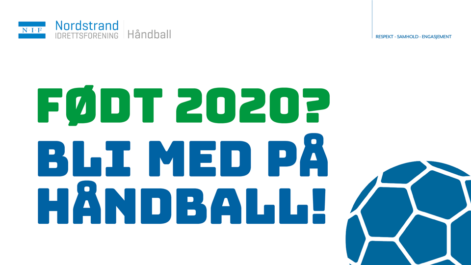 Oppstart for 2020-kullet håndball! 
