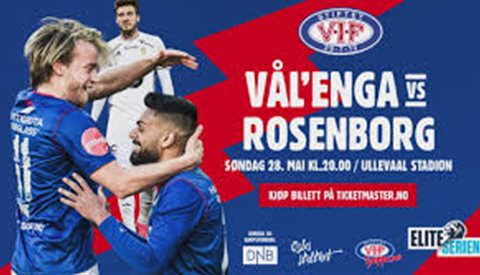 Gratis inngang Vålerenga-Rosenborg søndag 28. mai