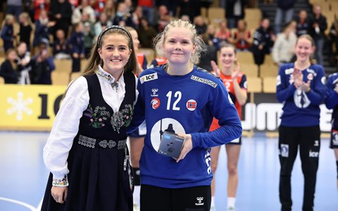 Amalie kåret til banens beste på hjemmebane!