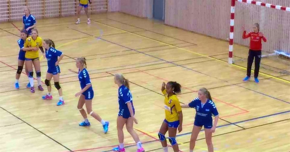 Lag 1 vant 34 - 16 mot Lørenskog 30. oktober