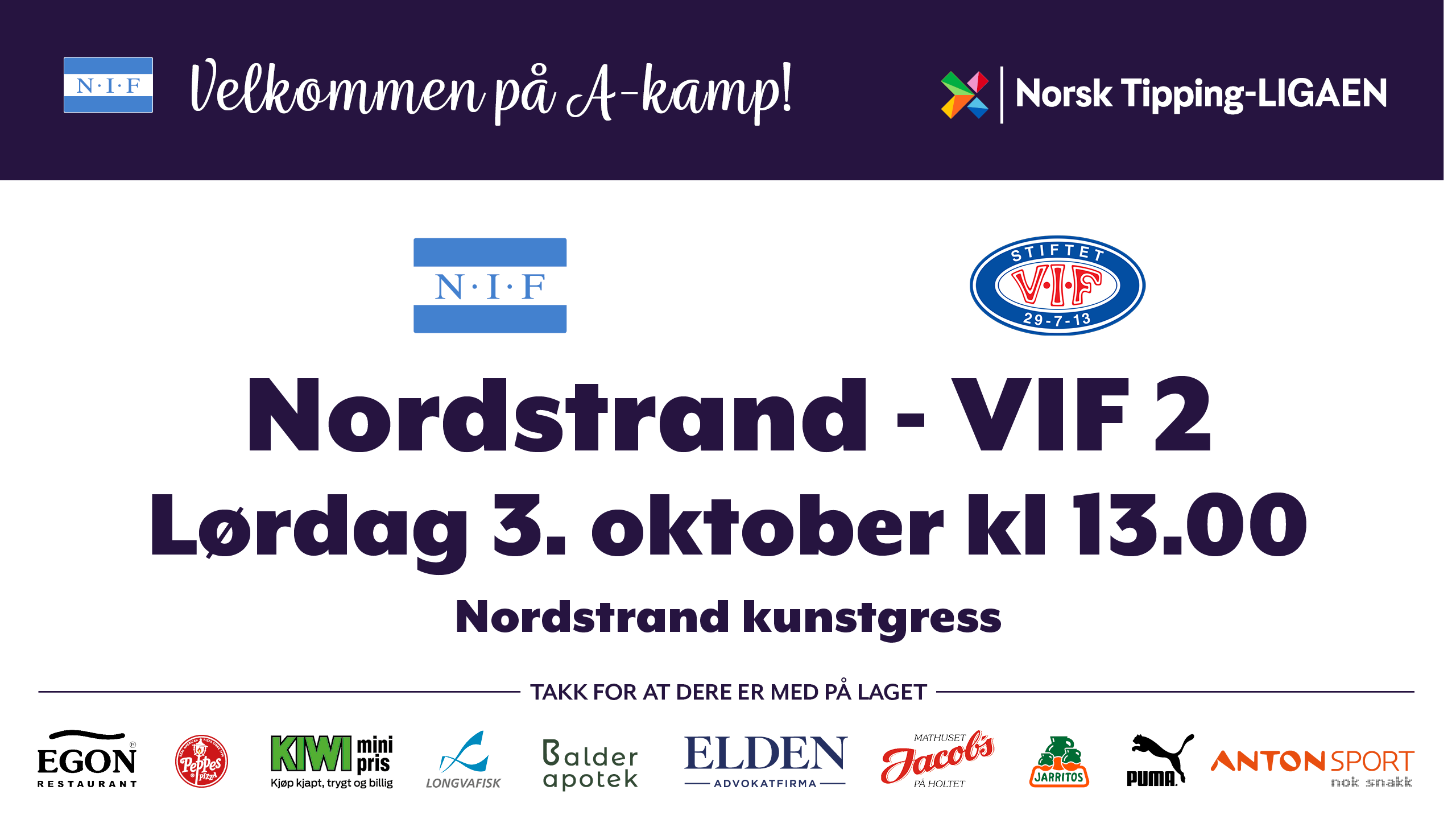 Viktige poeng kan vinnes på lørdag!