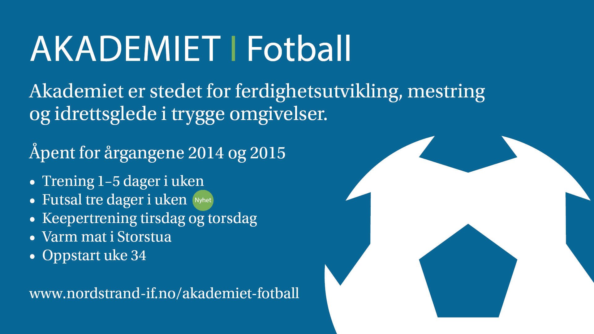 Fotballakademiet 2025/26