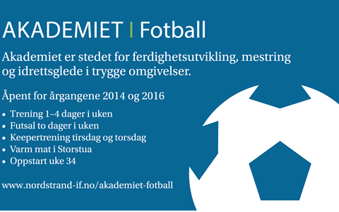 Fotballakademiet 2026/27