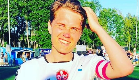 Andreas Holm, årets kaptein gir seg
