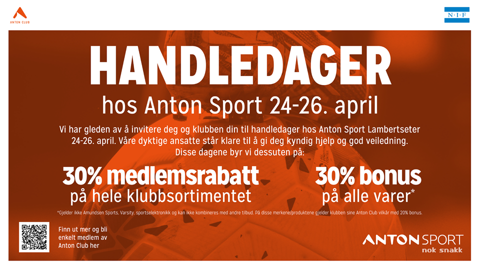 Sesongstart på Anton Lambertseter