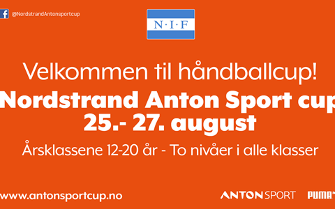 Velkommen til Anton Sport cup
