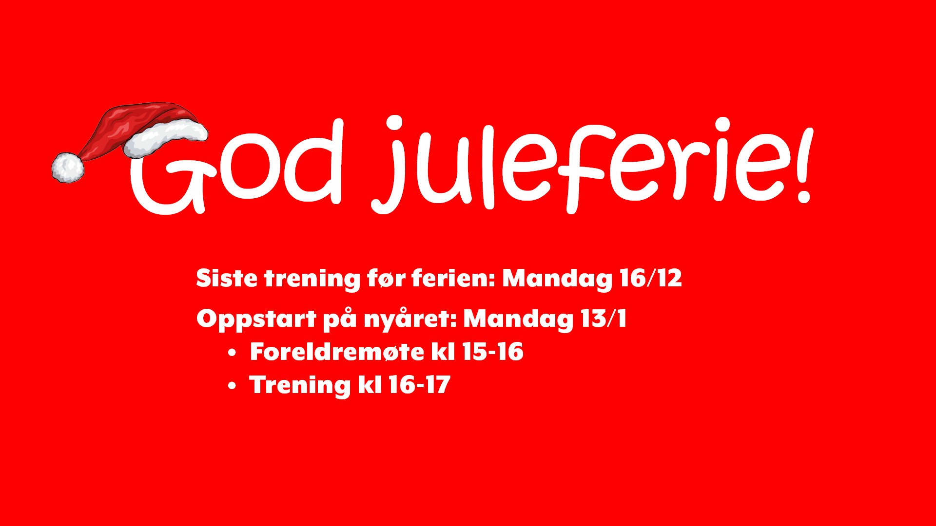 Juleferie