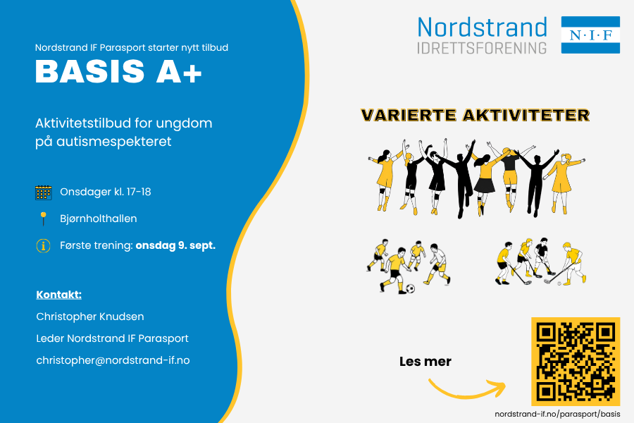Nytt aktivitetstilbud for ungdom på autismespekteret
