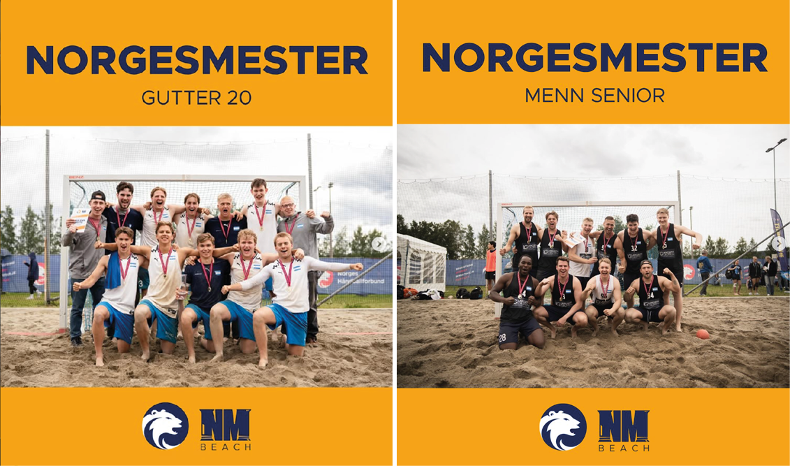 To NM-gull på en helg!