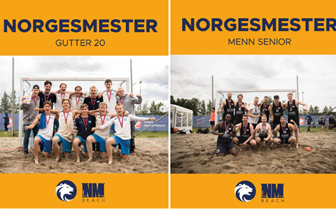 To NM-gull på en helg!