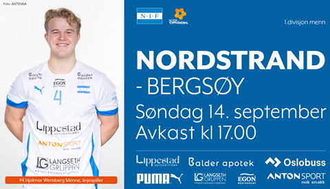 Guttas første hjemmekamp på søndag!