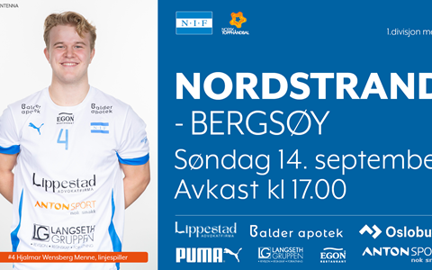 Guttas første hjemmekamp på søndag!