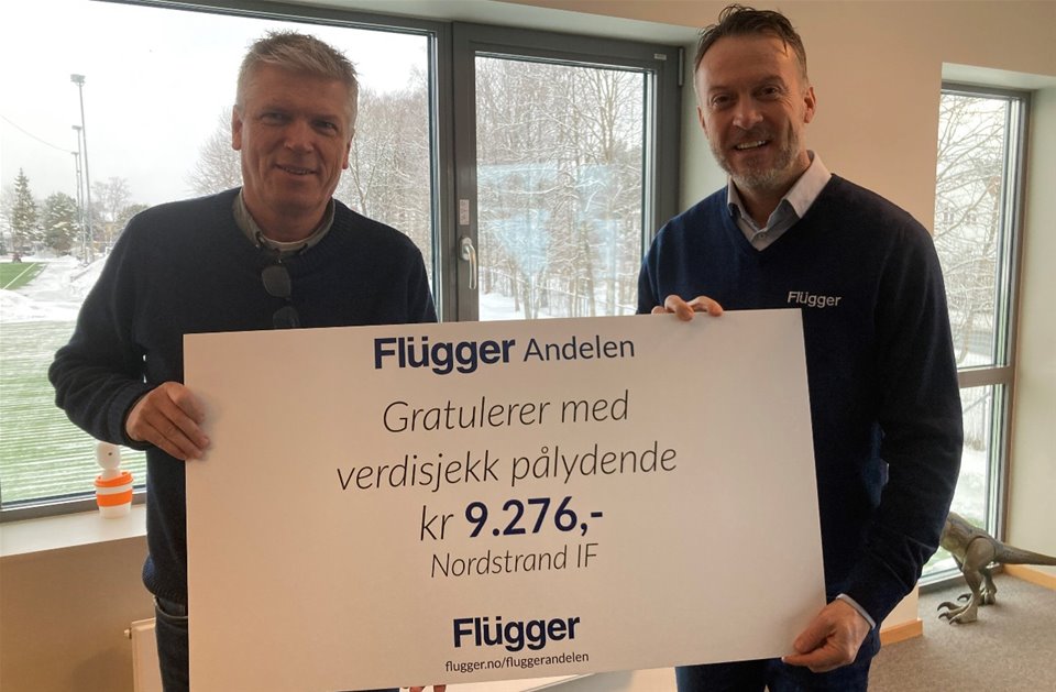 Takk for støtten, Flügger!