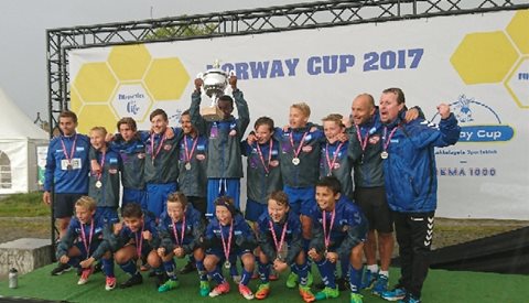 Flott sølv i Norway Cup 2017