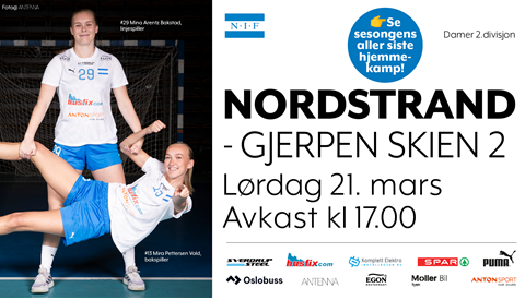 Håper vi ser DEG i hallen på lørdag!