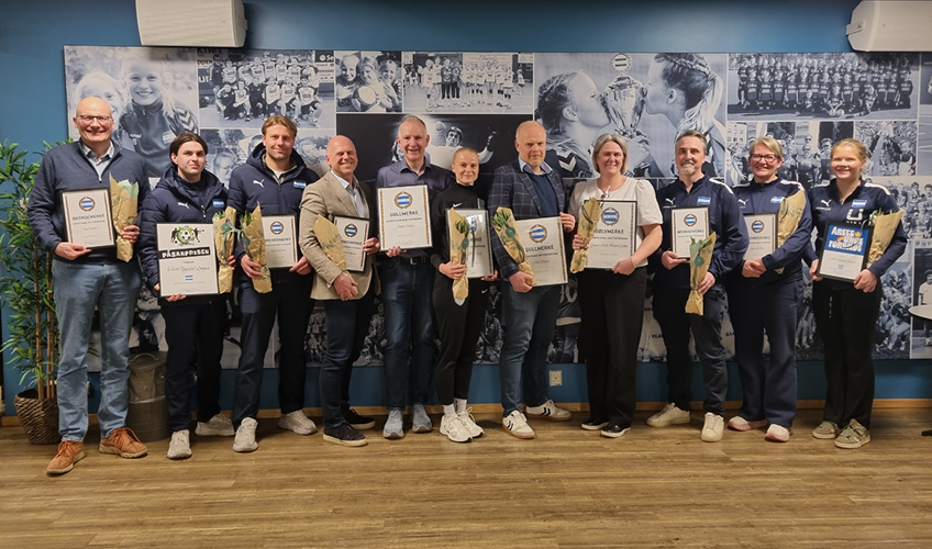 Velfortjent heder på Årsmøtet