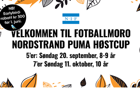 Påmeldingen er åpnet til høstens cuper!