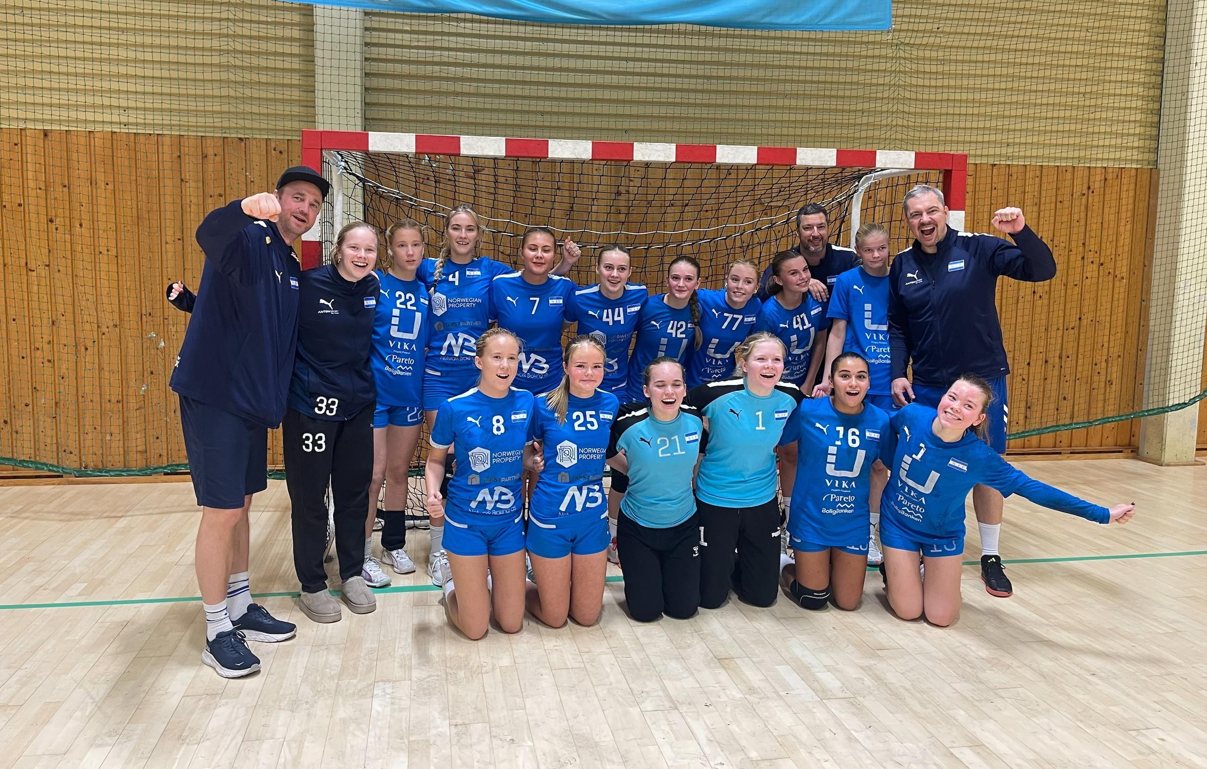 Alle fire lagene klare for Landsserien og Bringserien!