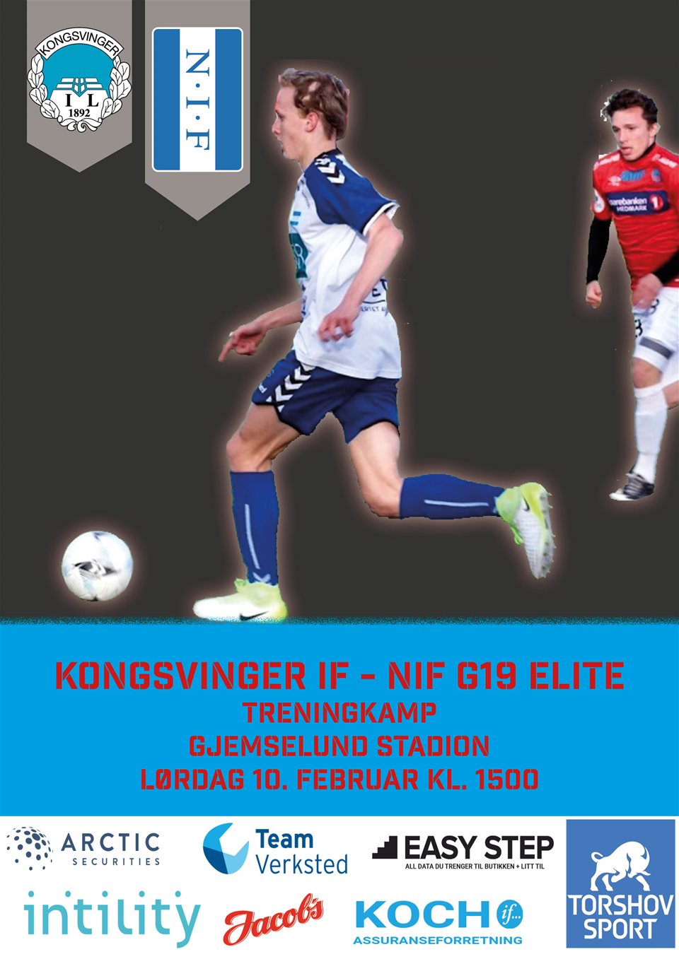 Treningskamp Kongsvinger IL - NIF G19 Elite