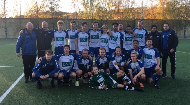A-laget i Obos cup finale