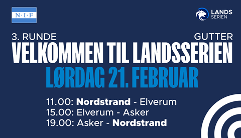 Hjemme på lørdag? Kom i hallen!