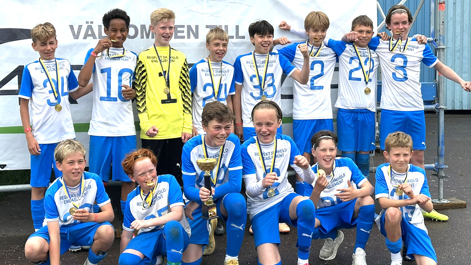 Gutter 13 vinner av A-sluttspillet i Arvika Cup