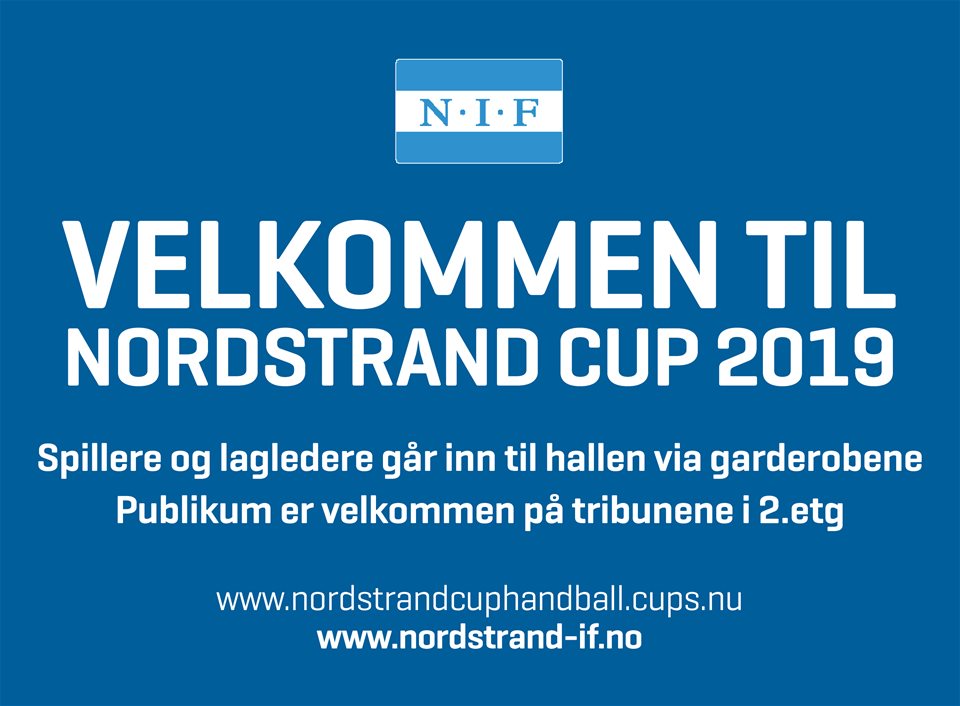 Velkommen til Nordstrand cup 2019