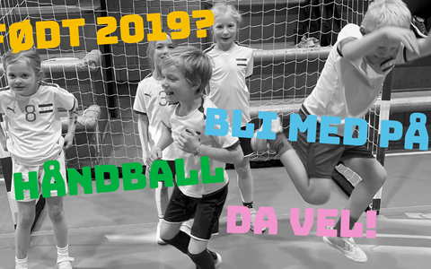 Oppstart for 2019-kullet håndball!