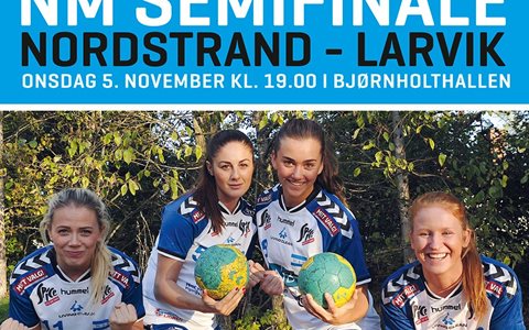 NM-Semifinale mot Larvik onsdag
