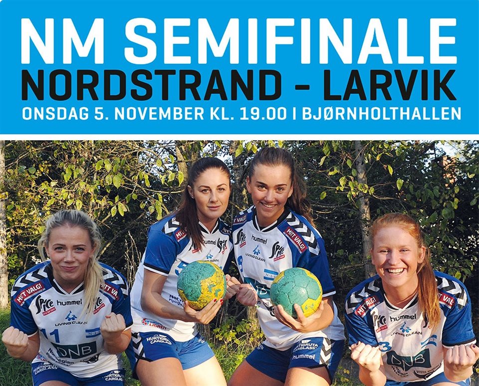 NM-Semifinale mot Larvik onsdag