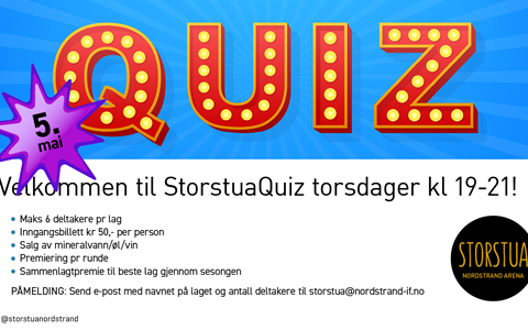 Quiz på torsdag!