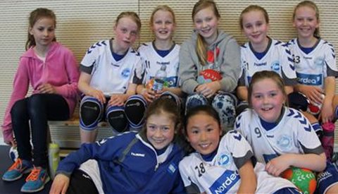 Jenter 11 fikk en tøff kamp mot Kjelsås 21. april