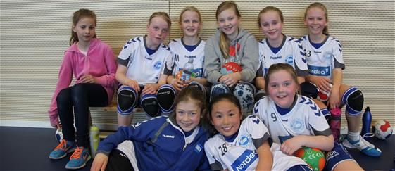 Jenter 11 fikk en tøff kamp mot Kjelsås 21. april